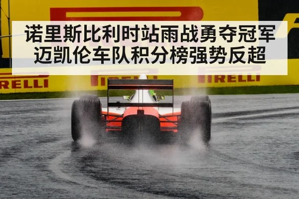 诺里斯比利时站雨战勇夺冠军 迈凯伦车队积分榜强势反超